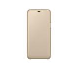 EF-WA605CFEGWW Калъф , A6+ 2018 A605 Samsung  FLIP WALLET GOLD    